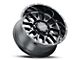 G-FX TM-5 Gloss Black Milled 6-Lug Wheel; 18x9; 0mm Offset (07-13 Silverado 1500)