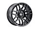 G-FX TM8 Matte Black 6-Lug Wheel; 17x8.5; -6mm Offset (07-13 Silverado 1500)