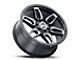 G-FX TR-18 Gloss Black Milled 6-Lug Wheel; 18x9; 0mm Offset (07-13 Silverado 1500)