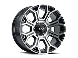 G-FX TR-19 Gloss Black Machined 6-Lug Wheel; 18x9; 12mm Offset (07-13 Silverado 1500)