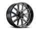 G-FX TM6 Gloss Black Milled 6-Lug Wheel; 20x10; -24mm Offset (07-14 Tahoe)