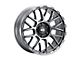 G-FX TM7 Matte Gunmetal 6-Lug Wheel; 20x9; 12mm Offset (07-14 Tahoe)