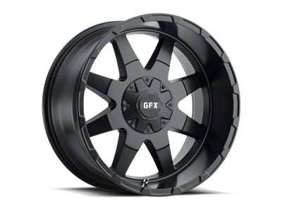 G-FX TR-12 Matte Black 6-Lug Wheel; 17x9; 0mm Offset (07-14 Tahoe)