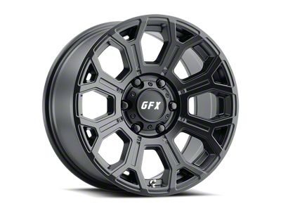 G-FX TR-19 Matte Black 6-Lug Wheel; 18x9; 12mm Offset (07-14 Tahoe)