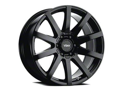 Voxx Vento Gloss Black 6-Lug Wheel; 22x9; 30mm Offset (07-14 Tahoe)