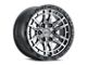 G-FX TR-24 Matte Gray with Matte Black Lip 6-Lug Wheel; 20x9; 12mm Offset (07-14 Yukon)