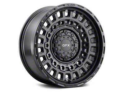 G-FX TR29 Matte Black 6-Lug Wheel; 17x9; 0mm Offset (07-14 Yukon)