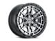 G-FX TR-24 Matte Gray with Matte Black Lip 6-Lug Wheel; 20x9; 12mm Offset (09-14 F-150)