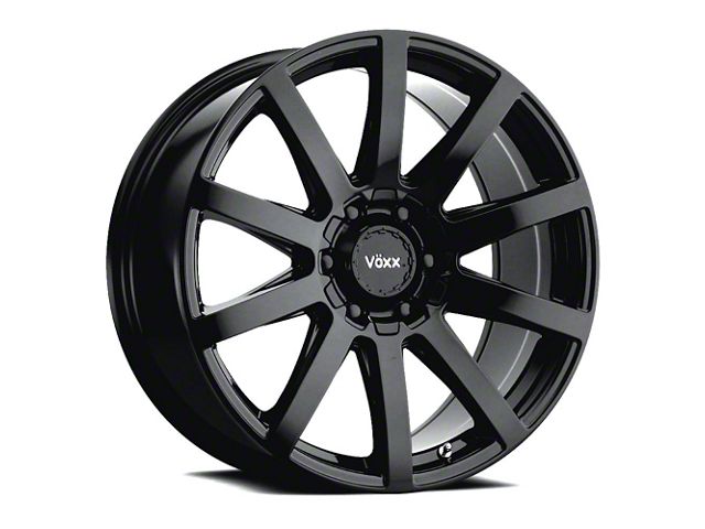 Voxx Vento Gloss Black 6-Lug Wheel; 22x9; 30mm Offset (09-14 F-150)