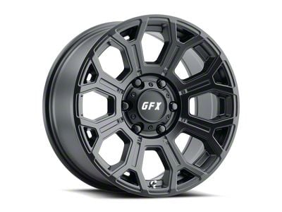 G-FX TR-19 Matte Black 8-Lug Wheel; 17x8.5; 18mm Offset (10-18 RAM 2500)