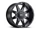 G-FX TR-12 Matte Black 8-Lug Wheel; 18x9; 12mm Offset (10-18 RAM 3500 SRW)