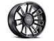 G-FX TR21 Gloss Black Milled 8-Lug Wheel; 18x9; 12mm Offset (11-16 F-250 Super Duty)