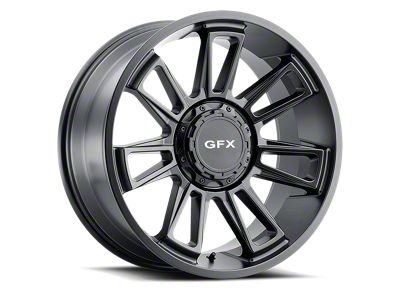 G-FX TR21 Matte Black 8-Lug Wheel; 20x10; -19mm Offset (11-16 F-250 Super Duty)