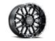 G-FX TM-5 Gloss Black Milled 6-Lug Wheel; 20x9; 0mm Offset (15-20 Tahoe)