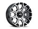 G-FX TR-19 Gloss Black Machined 6-Lug Wheel; 17x8.5; 0mm Offset (15-20 Tahoe)