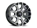 G-FX TR-19 Gloss Black Machined 6-Lug Wheel; 17x8.5; 0mm Offset (15-20 Yukon)