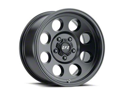 G-FX TR-16 Matte Black 8-Lug Wheel; 17x9; 0mm Offset (23-24 F-350 Super Duty SRW)