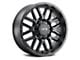 G-FX TM-5 Matte Black 6-Lug Wheel; 17x8.5; 0mm Offset (2024 Ranger)