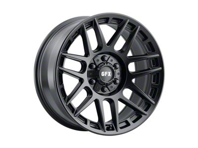 G-FX TM8 Matte Black 6-Lug Wheel; 17x8.5; -6mm Offset (24-25 Ranger)