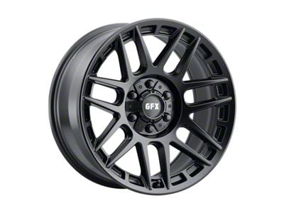 G-FX TM8 Matte Black 6-Lug Wheel; 18x9; 0mm Offset (2024 Ranger)