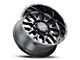 G-FX TM-5 Gloss Black Milled 5-Lug Wheel; 17x8.5; 0mm Offset (94-01 RAM 1500)