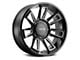 G-FX TR21 Gloss Black Milled 5-Lug Wheel; 18x9; 18mm Offset (94-01 RAM 1500)