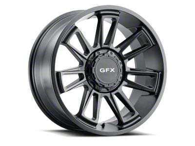 G-FX TR21 Matte Black 8-Lug Wheel; 18x9; 12mm Offset (94-02 RAM 2500)