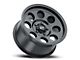 G-FX TR-16 Matte Black 6-Lug Wheel; 17x9; 0mm Offset (99-06 Sierra 1500)