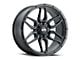 G-FX TR-18 Matte Black 6-Lug Wheel; 17x8.5; -6mm Offset (99-06 Sierra 1500)