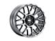 G-FX TM7 Matte Gunmetal 6-Lug Wheel; 18x9; 12mm Offset (23-25 Canyon)