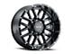 G-FX TM-5 Gloss Black Milled 6-Lug Wheel; 20x9; 12mm Offset (21-24 F-150)