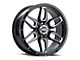 G-FX TR-18 Gloss Black Milled 6-Lug Wheel; 17x8.5; 18mm Offset (21-24 F-150)