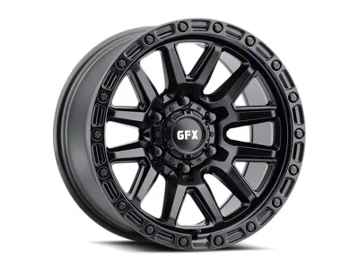 G-FX T26 Matte Black 6-Lug Wheel; 18x9; 12mm Offset (19-23 Ranger)