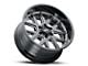 G-FX TM6 Gloss Black Milled 6-Lug Wheel; 18x9; 12mm Offset (19-24 Sierra 1500)