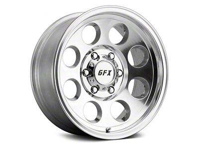 G-FX TR-16 Polished 6-Lug Wheel; 16x8.5; -6mm Offset (99-06 Silverado 1500)