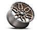 G-FX TR-18 Matte Bronze with Matte Black Lip 6-Lug Wheel; 18x9; 0mm Offset (19-24 Silverado 1500)