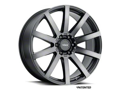 Voxx Vento Gloss Black Dark Tint 6-Lug Wheel; 22x9; 30mm Offset (21-24 Tahoe)