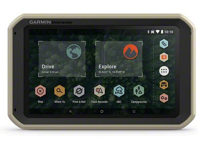 Garmin Overlander All-Terrain Navigator (Universal; Some Adaptation May Be Required)