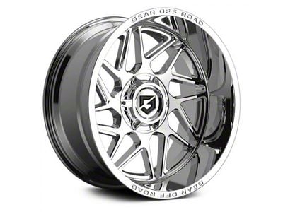 Gear Off-Road Ratio Chrome 6-Lug Wheel; 20x10; -19mm Offset (04-08 F-150)