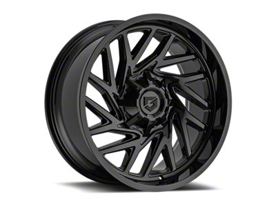 Gear Off-Road 769 Gloss Black 6-Lug Wheel; 20x9; 18mm Offset (07-13 Sierra 1500)