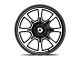 Gear Off-Road 772 Gloss Black Machined 6-Lug Wheel; 20x9; 18mm Offset (07-13 Sierra 1500)