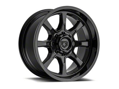 Gear Off-Road 772 Gloss Black 6-Lug Wheel; 17x9; 0mm Offset (07-13 Sierra 1500)