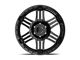 Gear Off-Road Double Pump Gloss Black 6-Lug Wheel; 18x9; 10mm Offset (07-13 Sierra 1500)