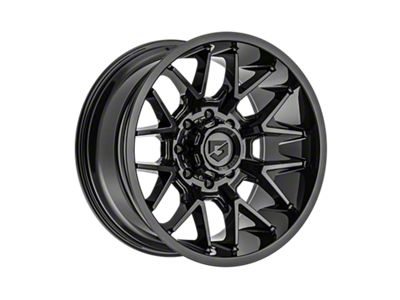 Gear Off-Road 768 Gloss Black 8-Lug Wheel; 20x10; -19mm Offset (11-14 Sierra 2500 HD)