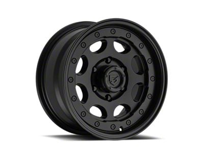 Gear Off-Road 774 Satin Black 6-Lug Wheel; 17x8.5; 15mm Offset (07-13 Silverado 1500)