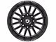 Gear Off-Road Leverage Gloss Black Milled 6-Lug Wheel; 22x10; -19mm Offset (07-13 Silverado 1500)