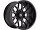 Gear Off-Road Raid Gloss Black 6-Lug Wheel; 20x9; 18mm Offset (07-13 Silverado 1500)