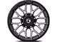 Gear Off-Road Raid Gloss Black Machined 6-Lug Wheel; 20x9; 18mm Offset (07-13 Silverado 1500)