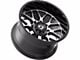 Gear Off-Road Raid Gloss Black Machined 6-Lug Wheel; 20x9; 18mm Offset (07-13 Silverado 1500)