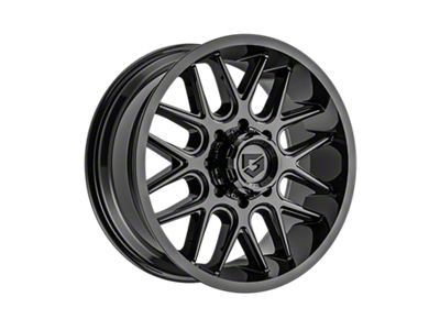 Gear Off-Road 771 Gloss Black 8-Lug Wheel; 20x9; 18mm Offset (11-14 Silverado 2500 HD)